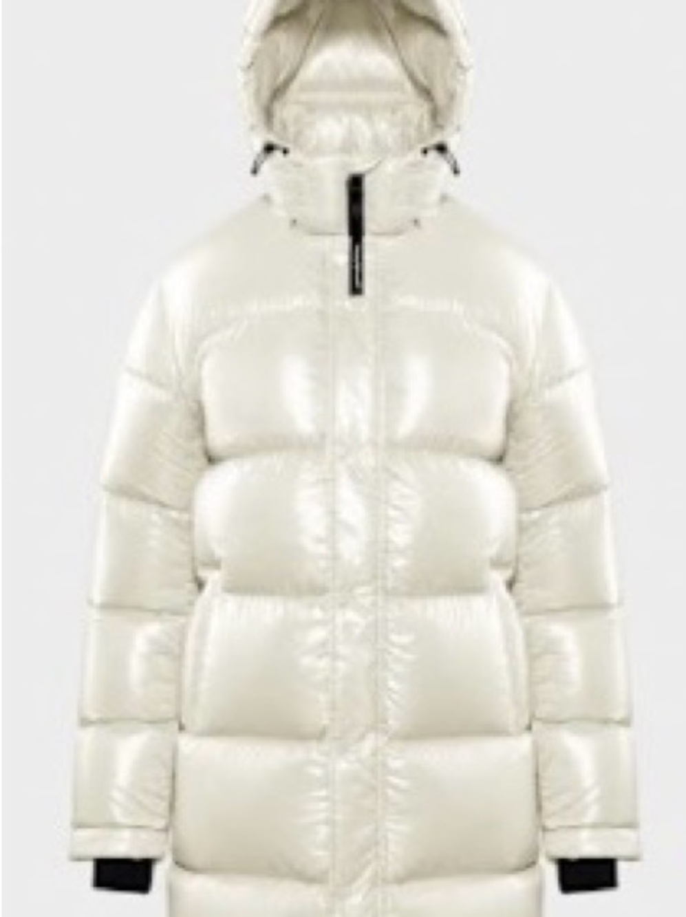 Aritzia Women's Super Puff Mid Coat with Hood